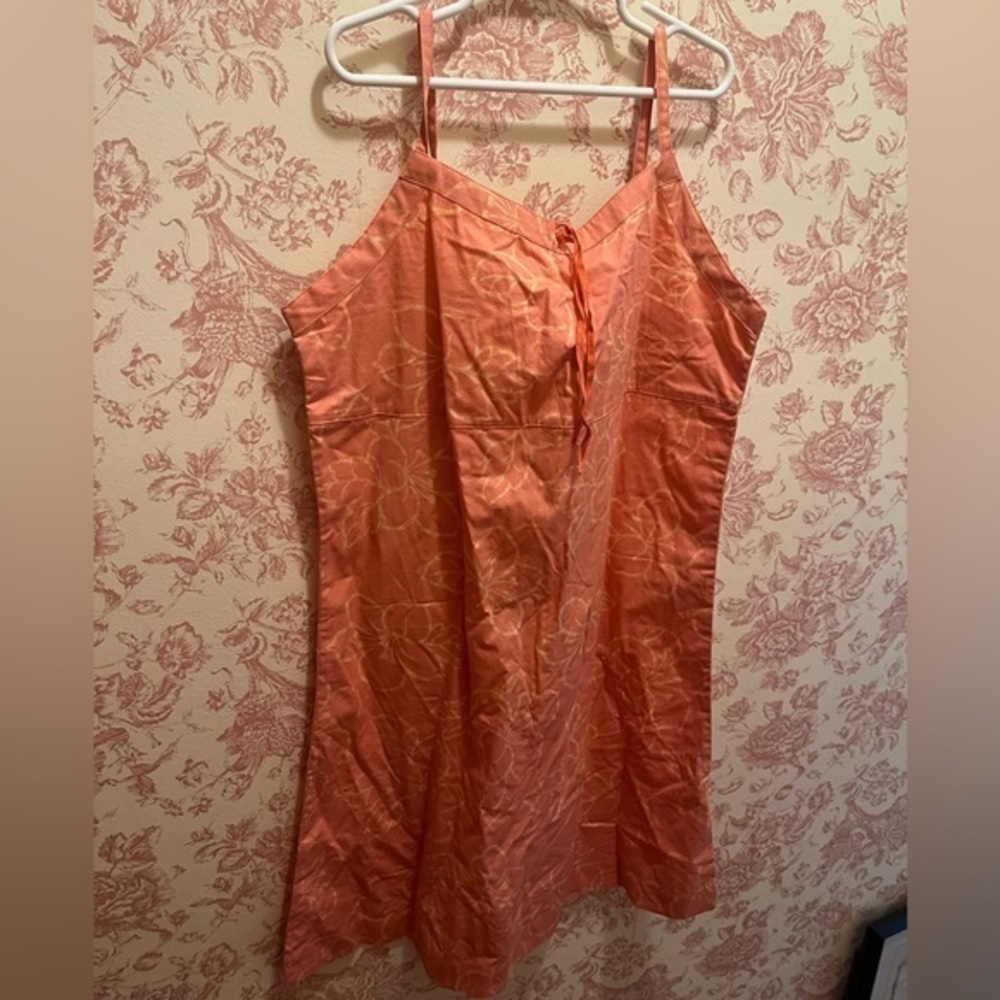 90s Cherokee Peach Mini Dress